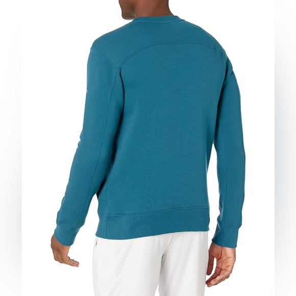 Alo Yoga Men’s Base Sweatshirt - Mineral Blue - Picture 9 of 10